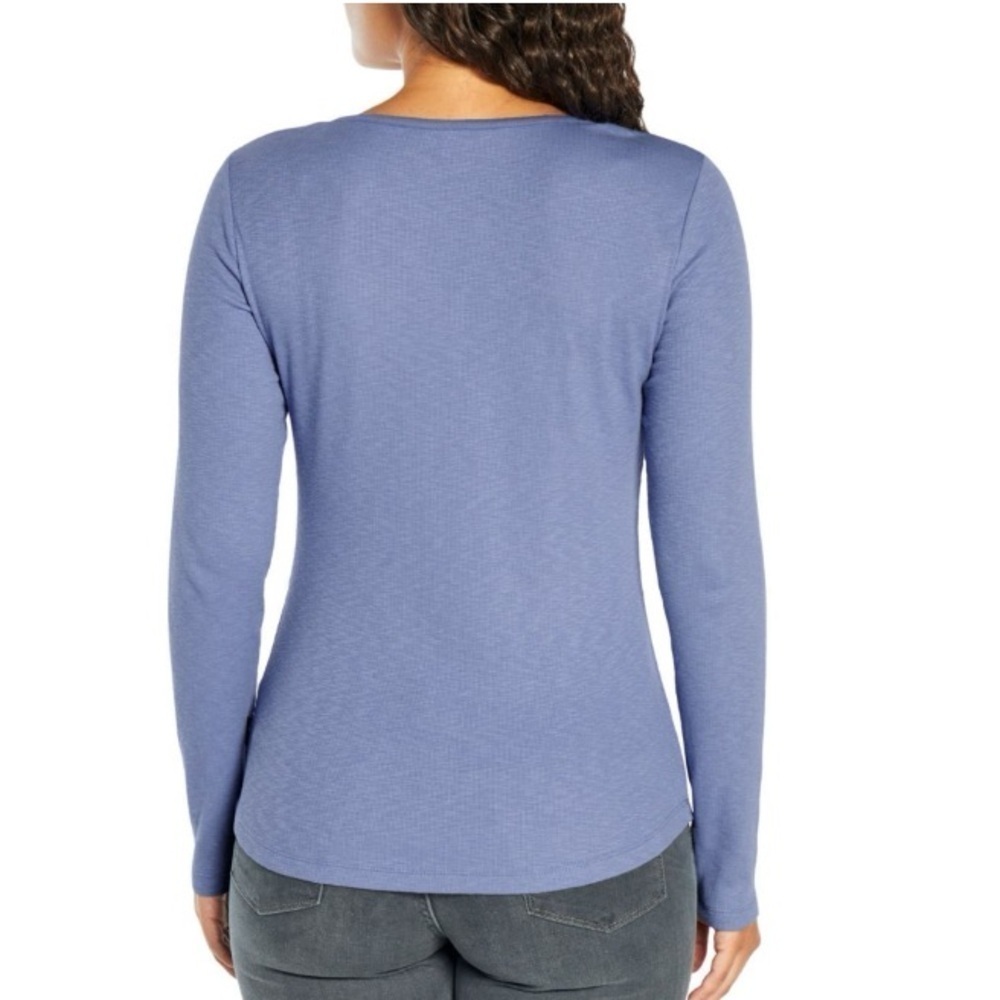 NWT Eddie Bauer Scoop Snap Henley - Picture 4 of 7